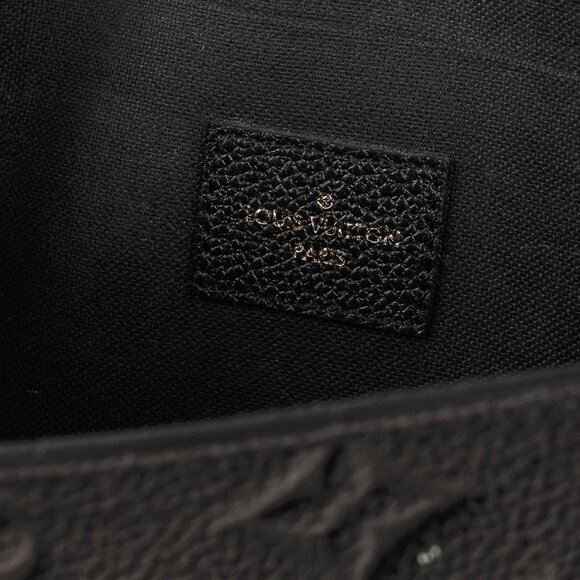 Louis Vuitton Felicie Black Monogram Empreinte Leather Pochette - Picture 13 of 16
